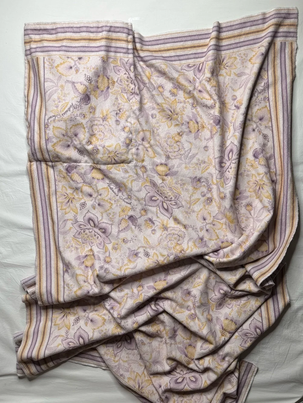 Victoria’s Secret - Floral Pastel Packable Beach Towel/Blanket Bag